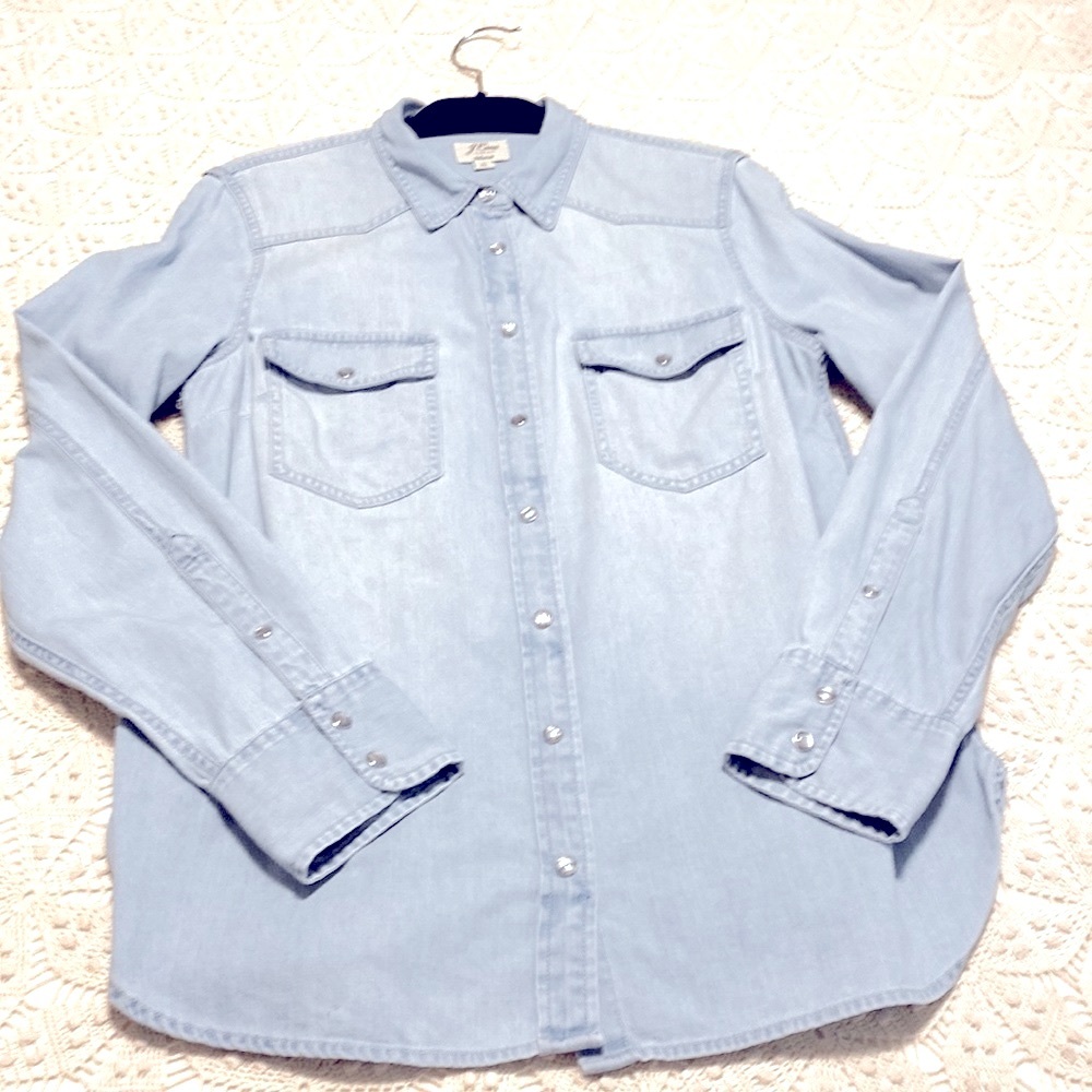 J. Crew Denim size 12 Shirt